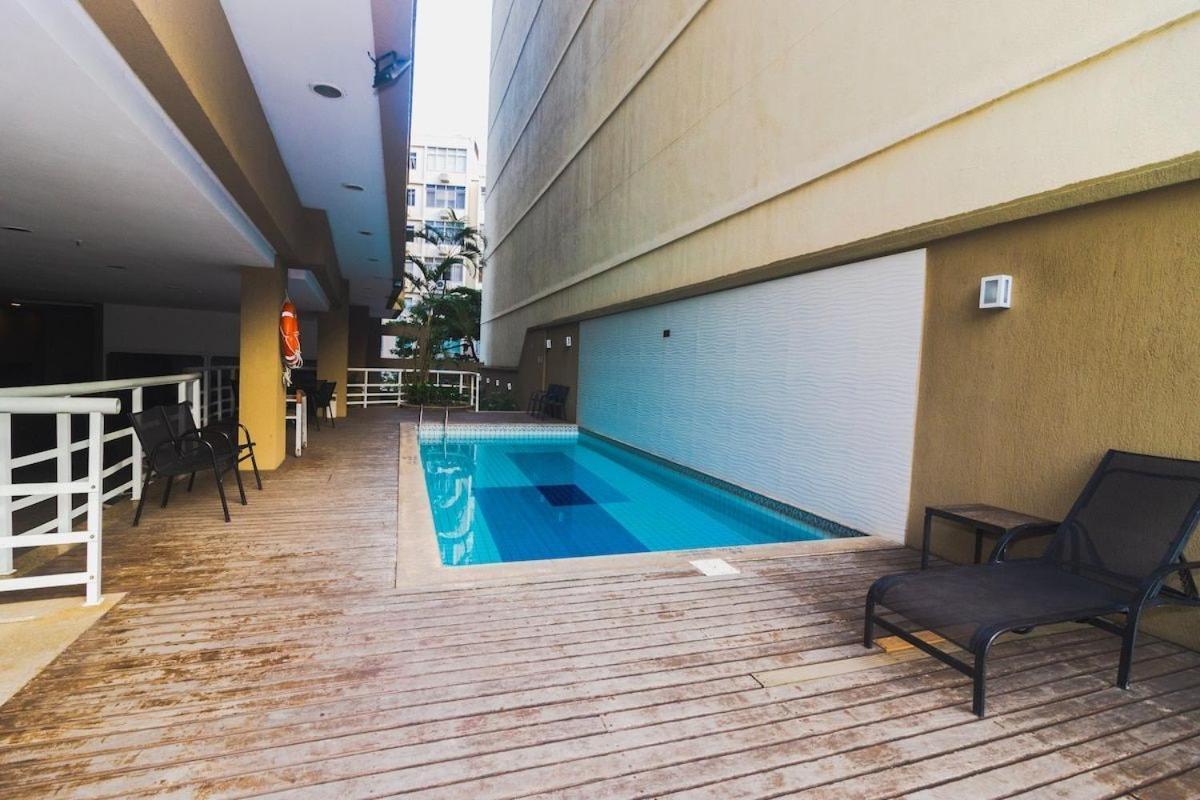 Apto Proximo A Praia, Com Piscina E Estacionamento Рио-де-Жанейро Экстерьер фото